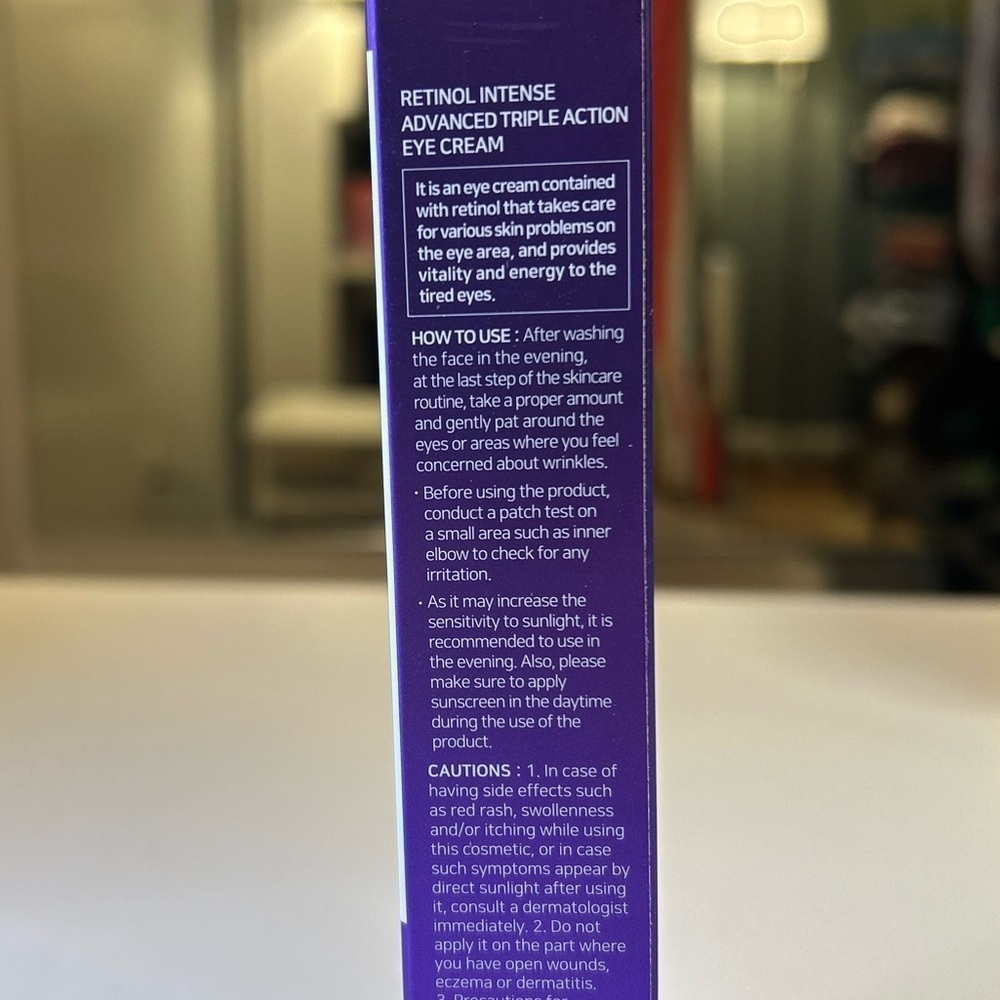 K-Beauty Retinol Eye Cream by Some By Mi - Picture 5 of 11